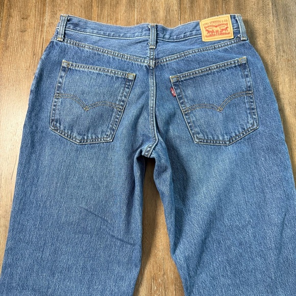 Levi’s ‘94 Baggy Jeans Straight Leg 90s High Rise Blue Slouchy Oversized - Picture 11 of 12